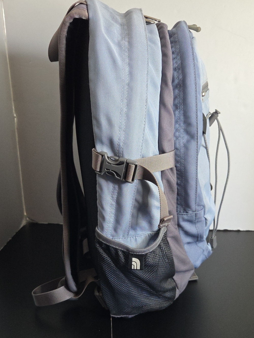 The North Face Isabella Light Blue and Gray Backpack - Picture 3 of 16